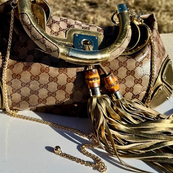 Gucci Handbags - The famous GUCCI Indy Bag model from the Babouska collection. 2007s.